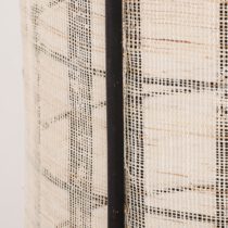 Pella Hanglamp - H58 x Ø33 cm - Linnen - Off White - Afbeelding 4