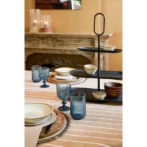 Merlot Wijnglas - Set van 6 - 250 ml - Glas - Blauw - Afbeelding 6