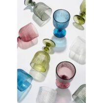 Merlot Wijnglas - Set van 6 - 250 ml - Glas - Blauw - Afbeelding 5