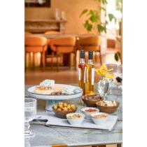 Racco Taartplateau - H11 x Ø28 cm - Steengoed - Lichtgrijs - Afbeelding 5