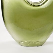 Jay Vaas - L18 x B8 x H23 cm - Glas - Lichtgroen - Afbeelding 4