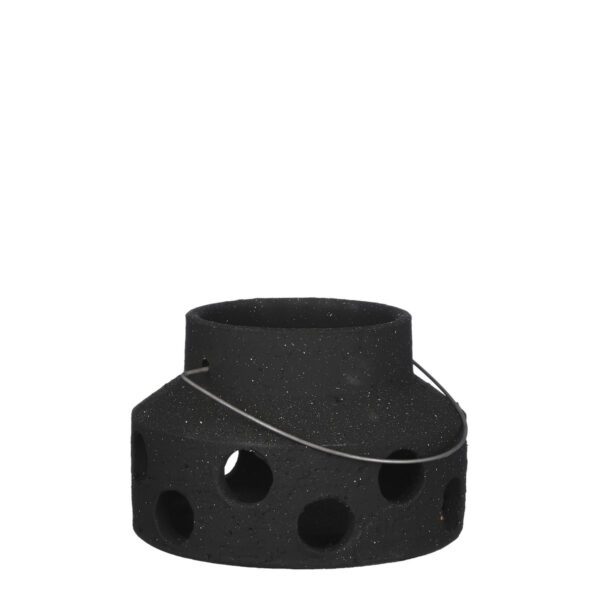 Pietra Lantaarn - H16 x Ø25 cm - Antraciet Pietra Lantaarn - H16 x Ø25 cm - Antraciet