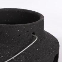 Pietra Lantaarn - H16 x Ø25 cm - Antraciet - Afbeelding 2