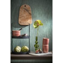 Etagere 2 Laags - H41 x Ø25 cm - Metaal - Zwart - Afbeelding 5