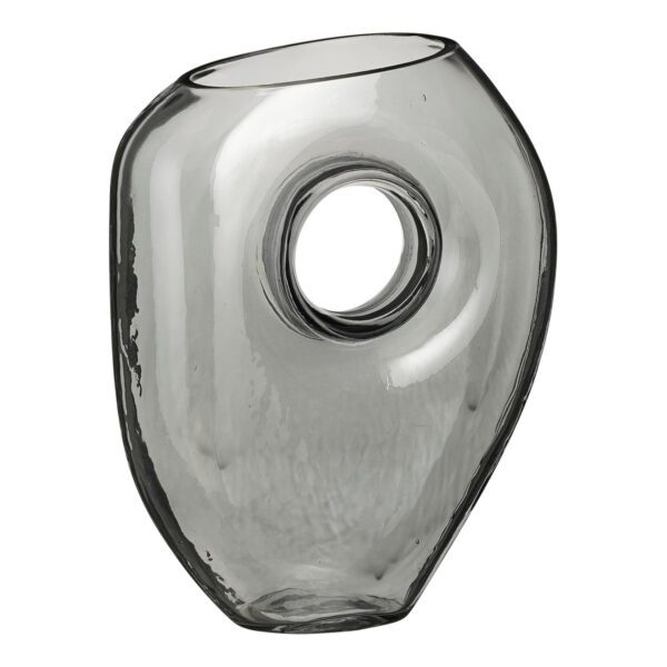 Jay Vaas - L18 x B7,5 x H22,5 cm - Glas - Grijs
