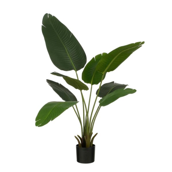Kunstplant Bananenboom - H120 x Ø30 - Groen