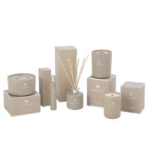 J-Line huisparfum Excellent - Lily of the Vally - glas - beige - Afbeelding 3